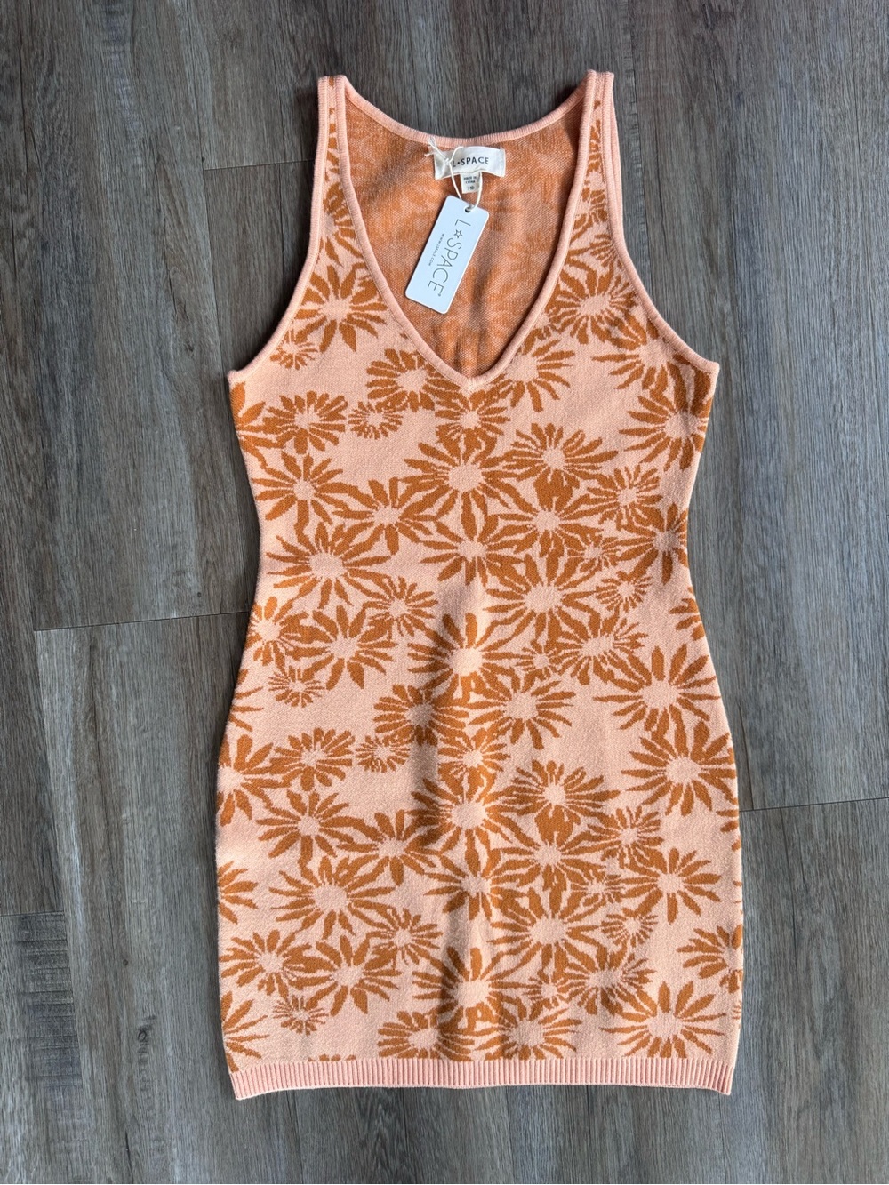 L SPACE Anne Marie Mini Dress - size Medium NWT